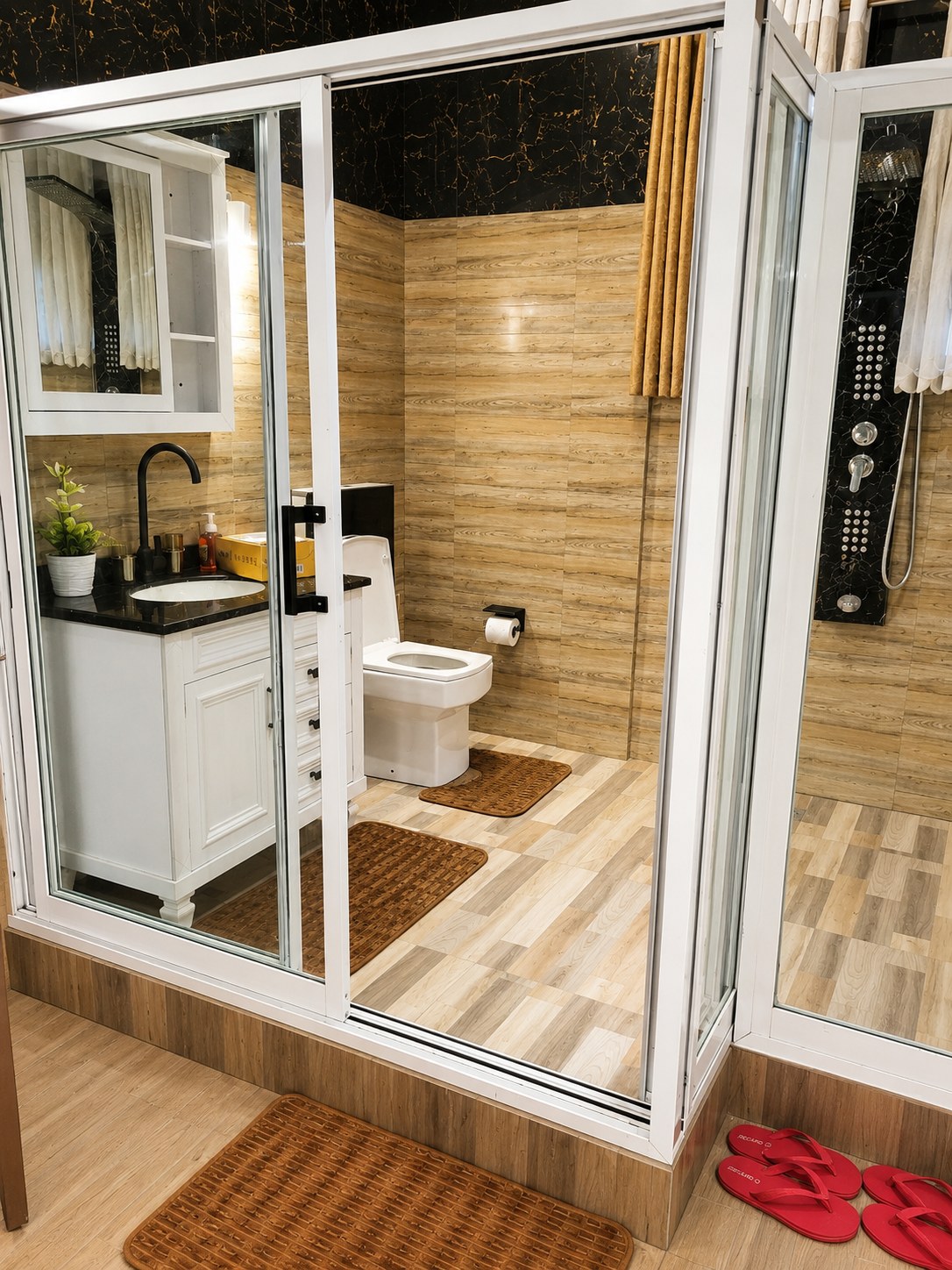 Douche moderne